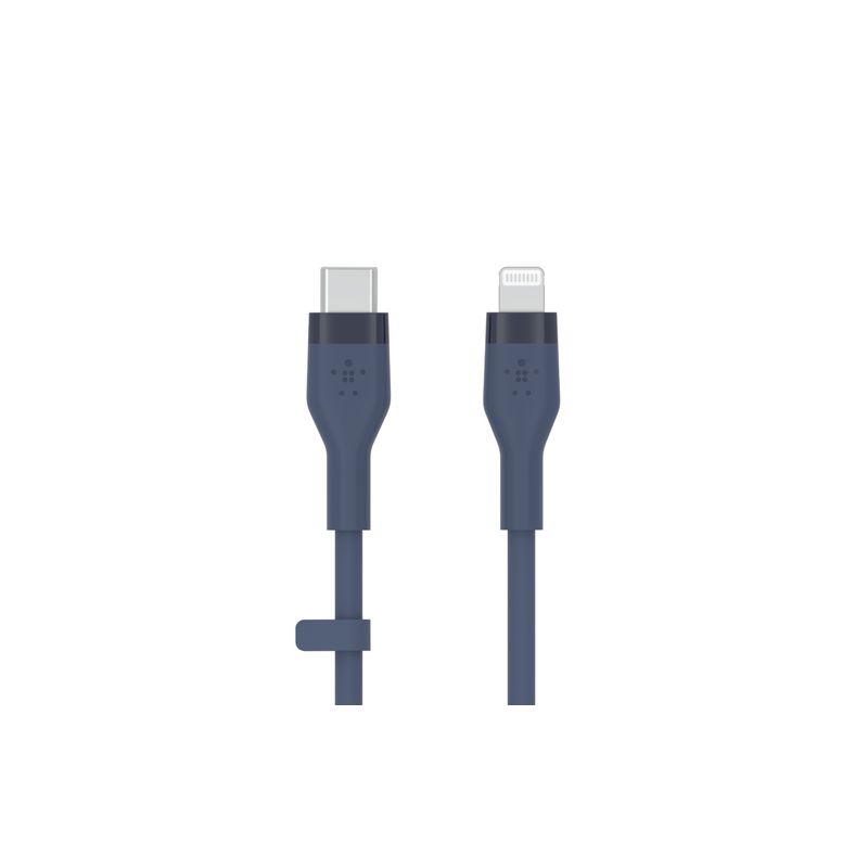 cargador  USB-C to LTG_Silicon,1M,azul