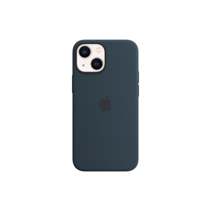 funda iPhone 13 mini Silicone Case- Abyss Blue