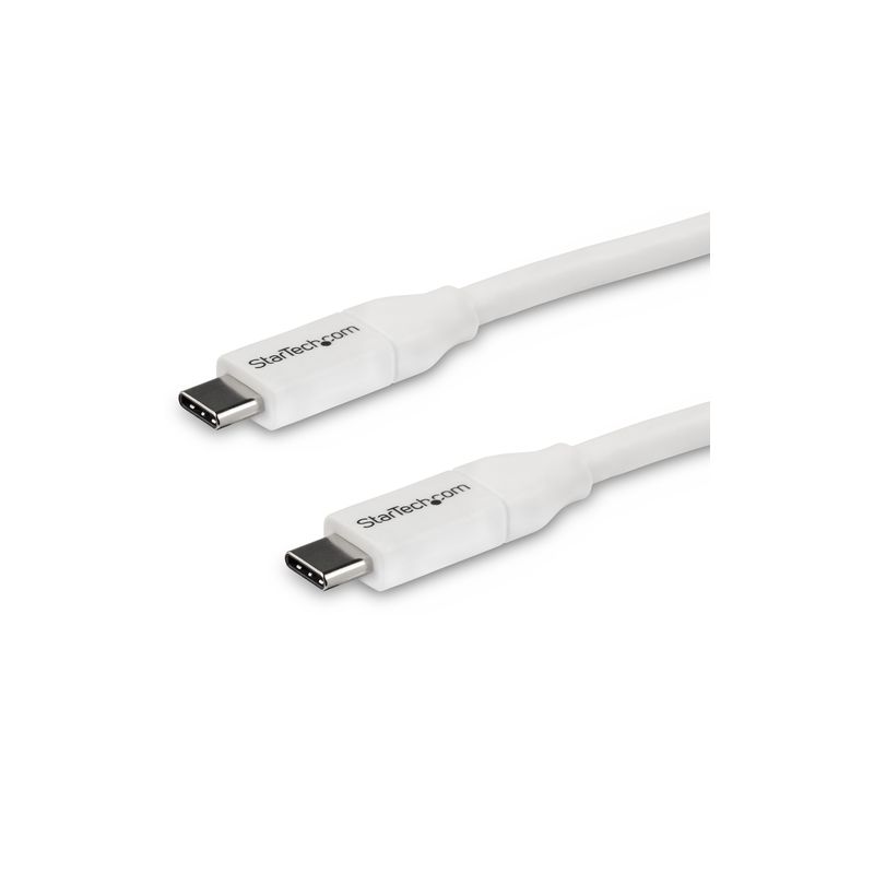 Cable 4m USB-C a USB TipoC PD 5A Blanco