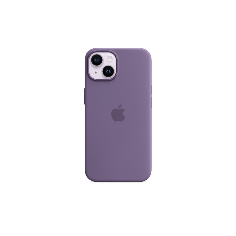 iPhone 14 Silicone Case with MagSafe - Iris