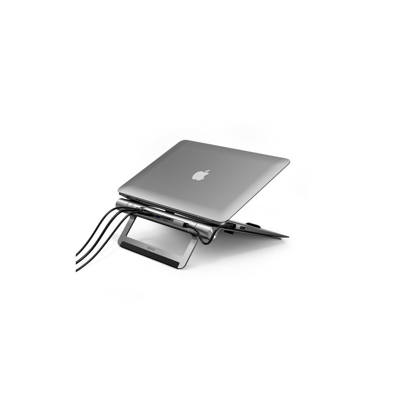 Soporte Macbook USB-C Hub 8 en 1 - Gris espacial