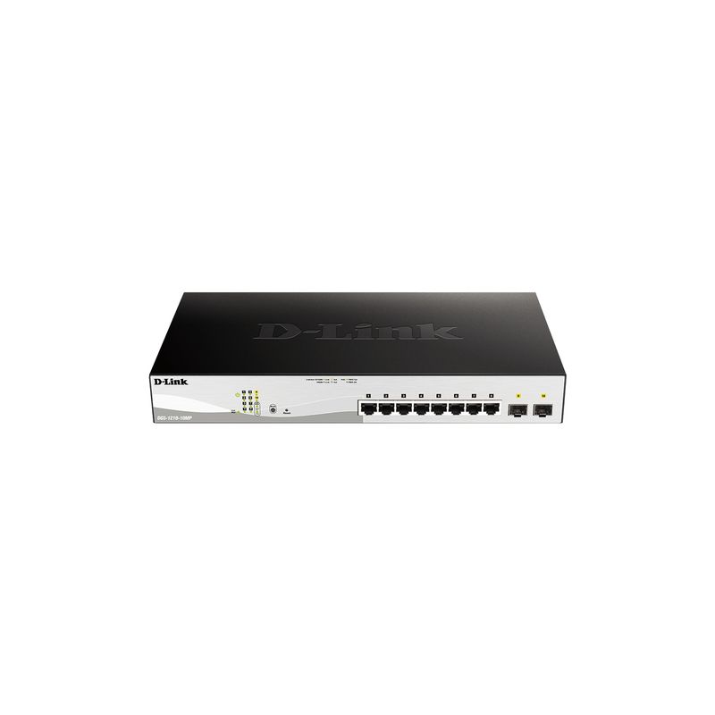 Switch DGS-1210-10MP/E, Gestionable, capa 2,3, Gigabit Ethernet