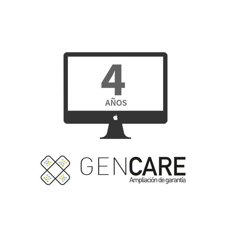 Garantia GenCare 4 años CAR NBD para iMac