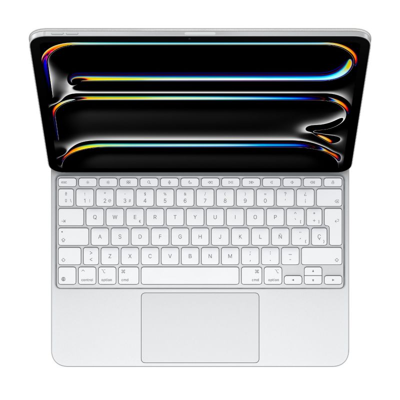 Magic Keyboard for iPad Pro 13" M4 - Spanish - White