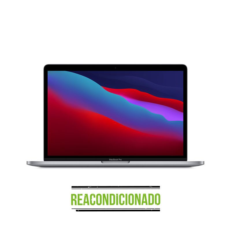 Macbook Pro 13",M1 8 núcleos,16GB,2TB,Space Grey (Reacondicionado)