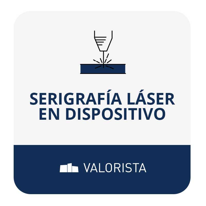 Serigrafia laser en dispositivo